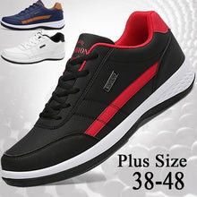 Load image into Gallery viewer, Men Leather Shoes Sneakers Trend Casual Shoe Italian Breathable Leisure Male Sneakers Non-slip Footwear Men Vulcanized Shoes