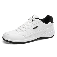 Load image into Gallery viewer, Men Leather Shoes Sneakers Trend Casual Shoe Italian Breathable Leisure Male Sneakers Non-slip Footwear Men Vulcanized Shoes
