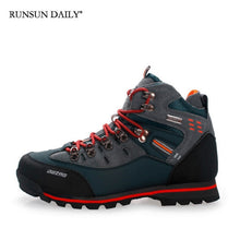 Load image into Gallery viewer, Hiking Shoes Men Winter Mountain Climbing Trekking Boots Top Quality Outdoor Fashion Casual Snow Boots
