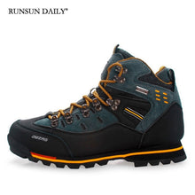 Load image into Gallery viewer, Hiking Shoes Men Winter Mountain Climbing Trekking Boots Top Quality Outdoor Fashion Casual Snow Boots
