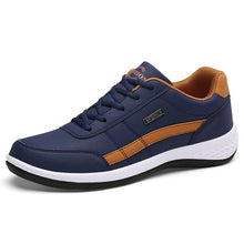 Load image into Gallery viewer, Men Leather Shoes Sneakers Trend Casual Shoe Italian Breathable Leisure Male Sneakers Non-slip Footwear Men Vulcanized Shoes
